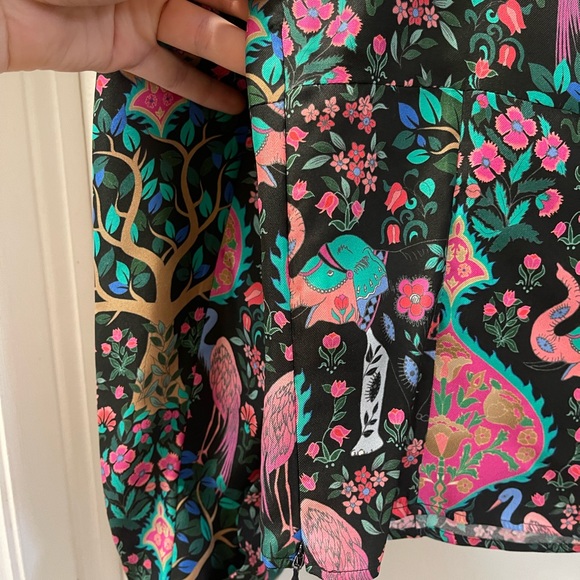 Sandro Ivea Silk Floral Top with puffy sleeves | Size Small - Picture 7 of 14